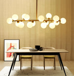Forged Circle Iron Chandelier- Round/Rectangle - Reflect Lighting