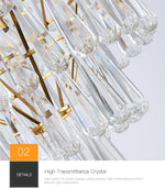 Raindrop Crystal Chandelier - Reflect Lighting