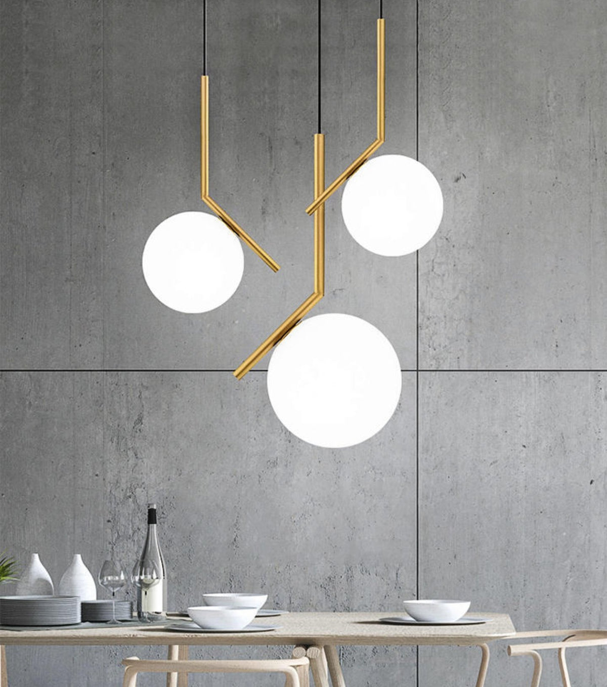 Nordic Glass Hanging Light
