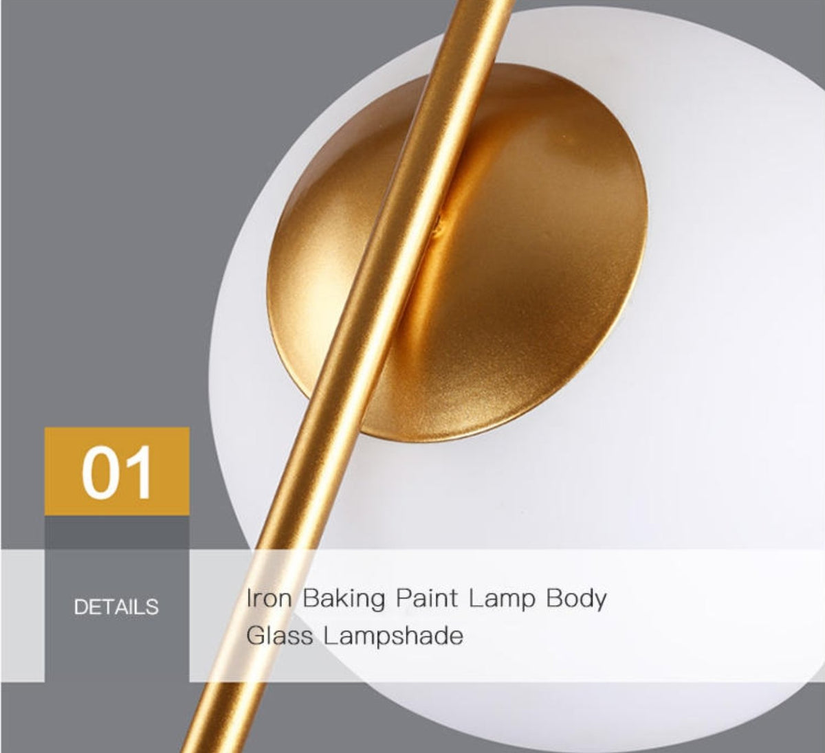 Nordic Glass Hanging Light