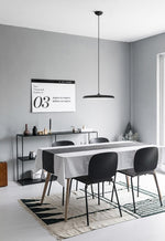 Simple Metal Led Pendant Lighting- 8 Colours