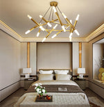 Tubed Tree Chandelier