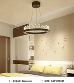 Black Stoned Chandelier