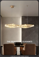 Schafer Barron Gold Crystal Chandelier - Reflect Lighting