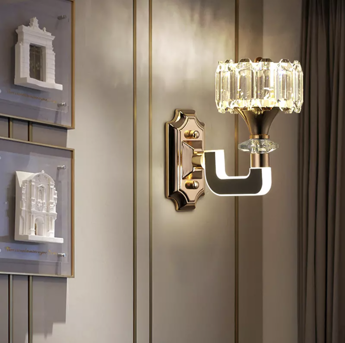 Marie Lustre De Cristal Wall Lamp - Reflect Lighting