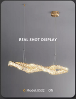 Schafer Barron Gold Crystal Chandelier - Reflect Lighting