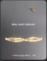 Schafer Barron Gold Crystal Chandelier - Reflect Lighting