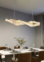 Schafer Barron Gold Crystal Chandelier - Reflect Lighting