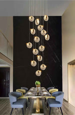 Deira Cashon Gold Staircase Chandelier