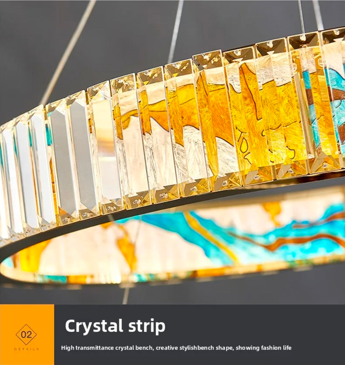 Antaniyah Anjelyn Chandelier- Round/Rectangle