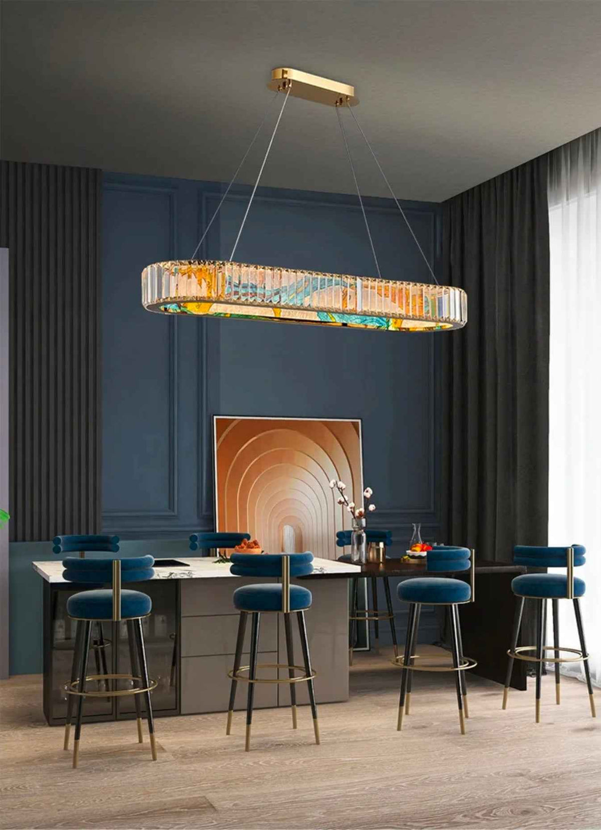 Antaniyah Anjelyn Chandelier- Round/Rectangle
