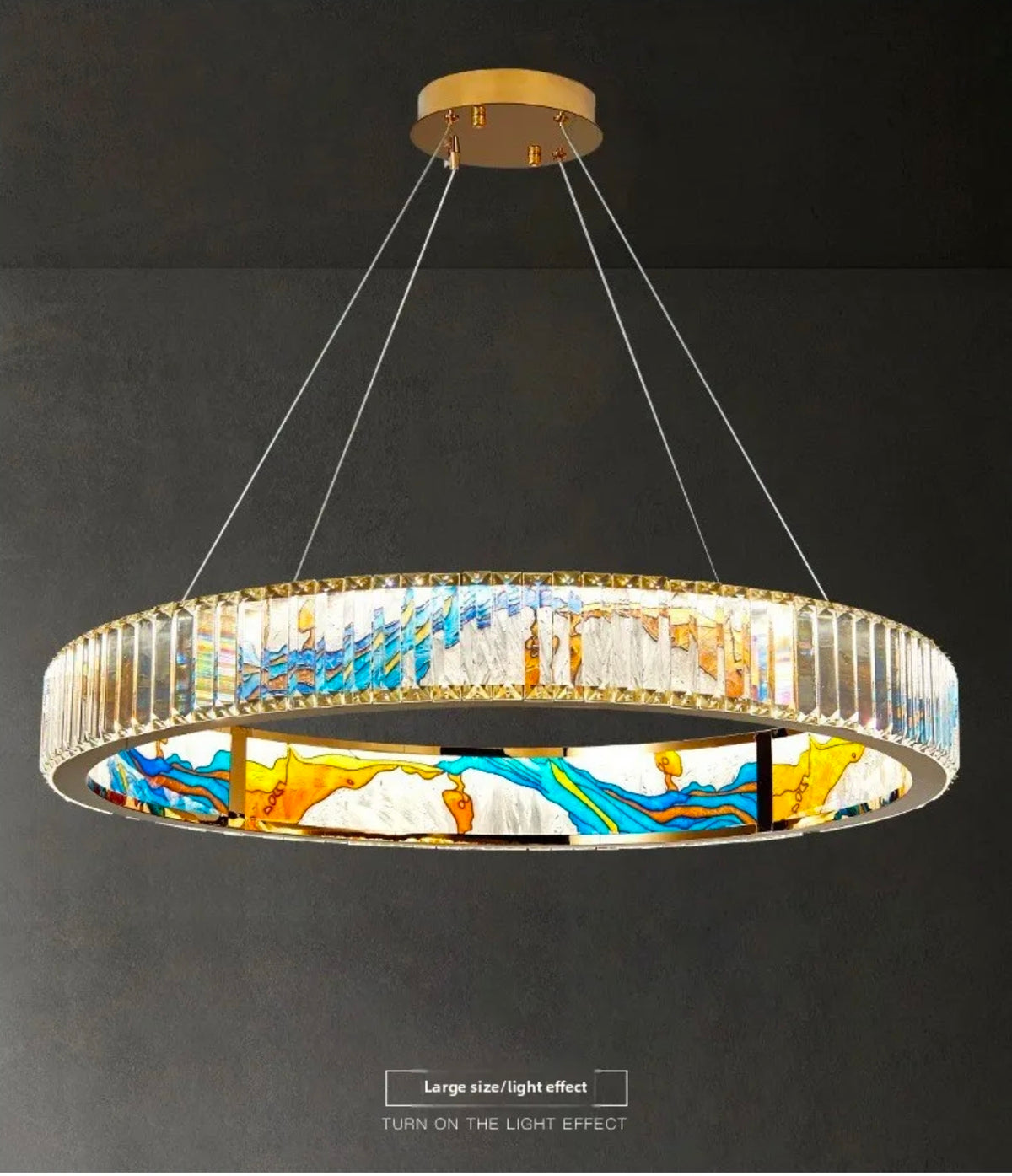 Antaniyah Anjelyn Chandelier- Round/Rectangle
