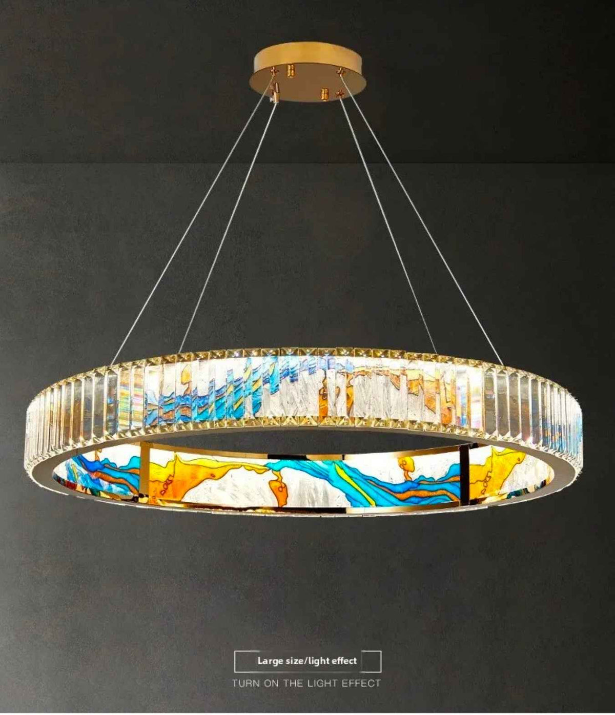 Antaniyah Anjelyn Chandelier- Round/Rectangle
