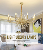 Sherlyn Kelly Gold Sputnik Chandelier - Reflect Lighting