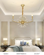 Sherlyn Kelly Gold Sputnik Chandelier - Reflect Lighting