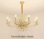 Sherlyn Kelly Gold Sputnik Chandelier - Reflect Lighting