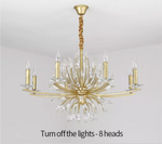 Sherlyn Kelly Gold Sputnik Chandelier - Reflect Lighting