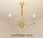 Sherlyn Kelly Gold Sputnik Chandelier - Reflect Lighting