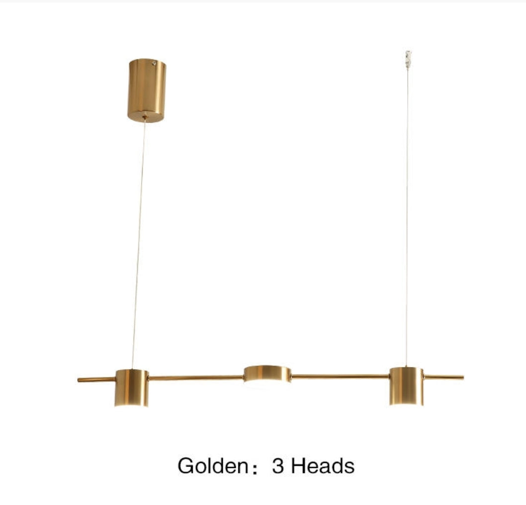 Long Iron Spotlight Black/Gold - Reflect Lighting