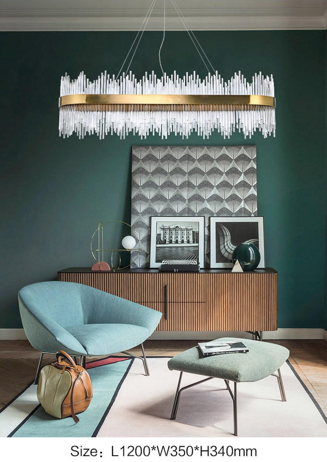 Frozen Ice Crystal Chandelier - Reflect Lighting