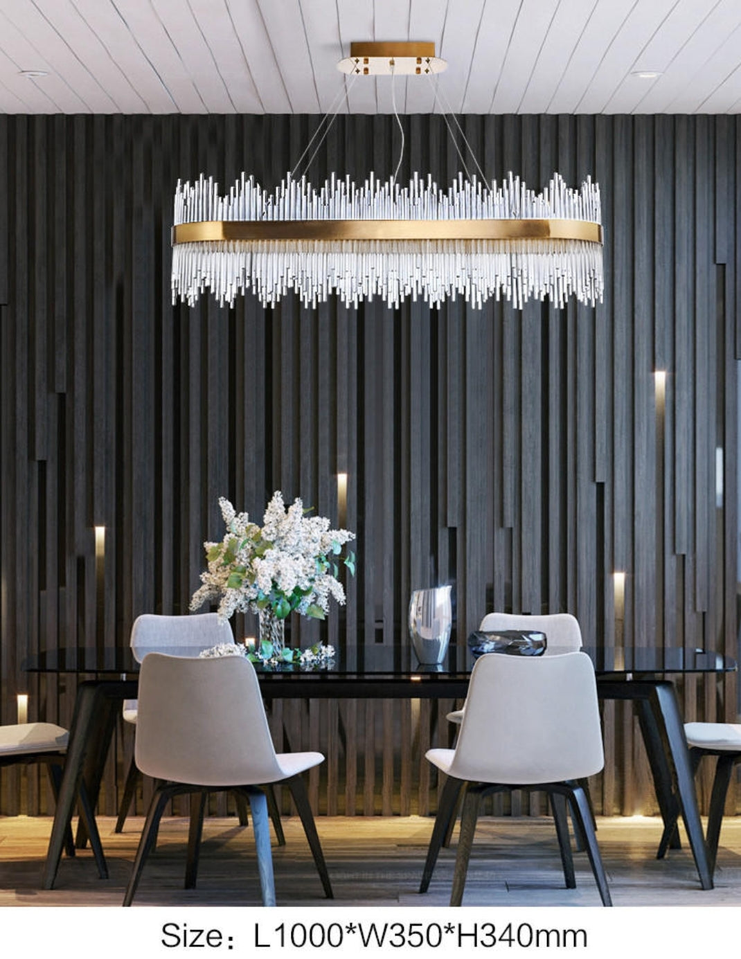 Frozen Ice Crystal Chandelier - Reflect Lighting