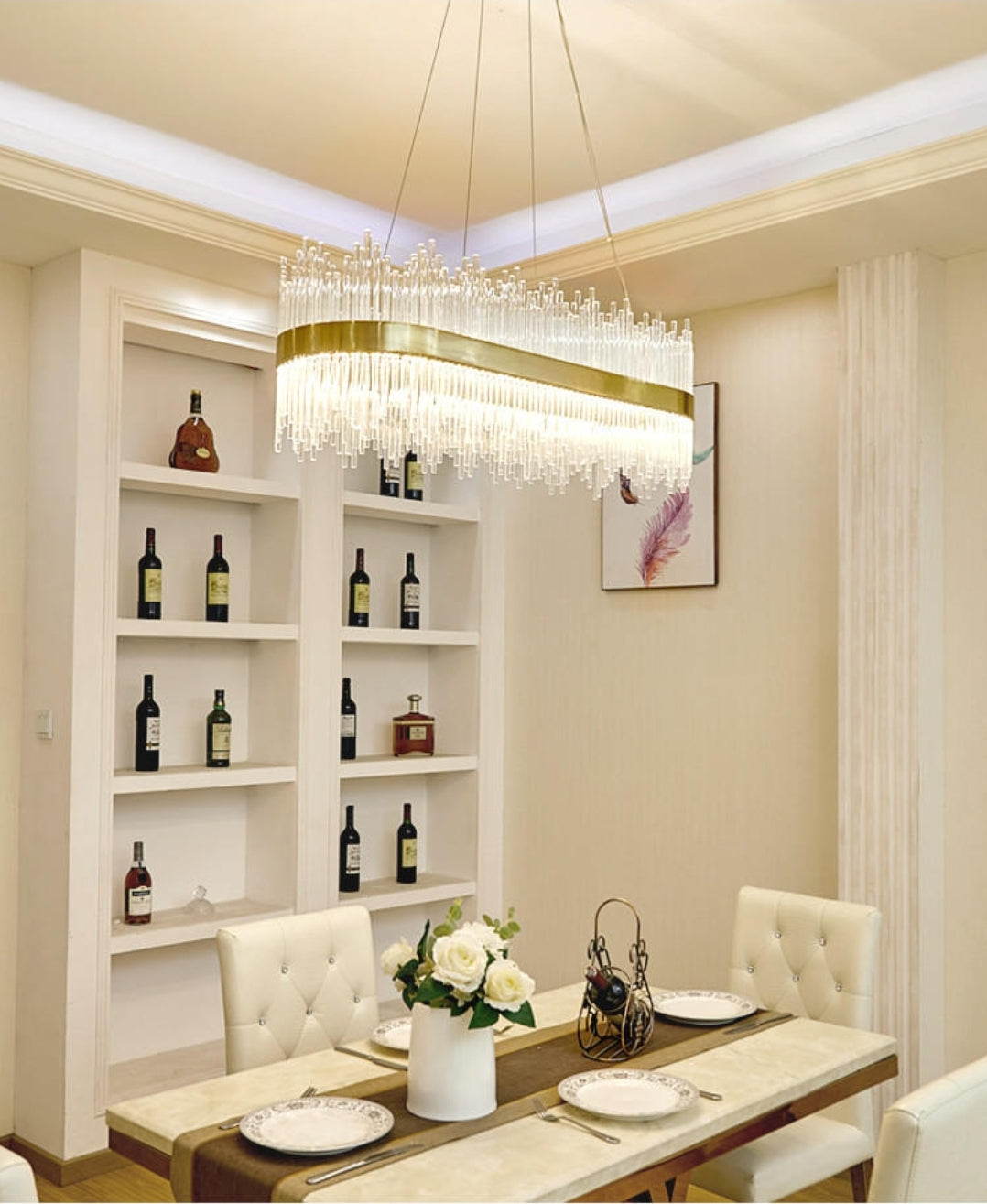 Frozen Ice Crystal Chandelier - Reflect Lighting