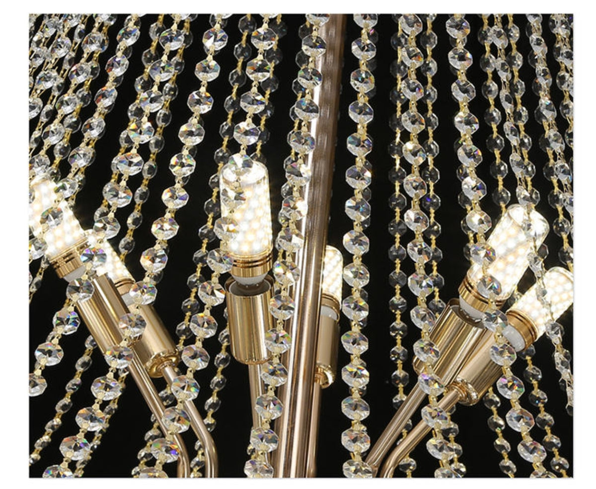 Jakob Crystal Chandelier - Reflect Lighting