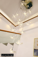 Cuckoo Bird Staircase Chandelier - Reflect Lighting