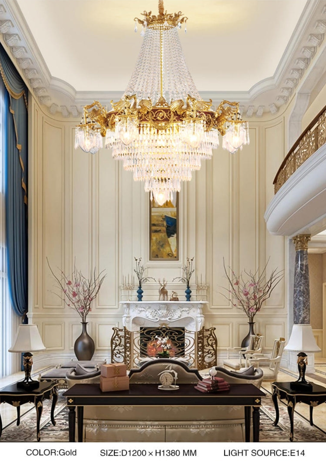Premium Luxury Hand Detailed Crystal Chandelier - Reflect Lighting