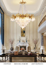 Premium Luxury Hand Detailed Crystal Chandelier - Reflect Lighting