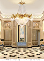 Premium Luxury Hand Detailed Crystal Chandelier - Reflect Lighting