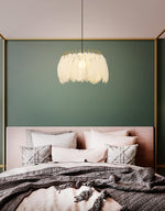 Feather Pendant Lamp-White - Reflect Lighting