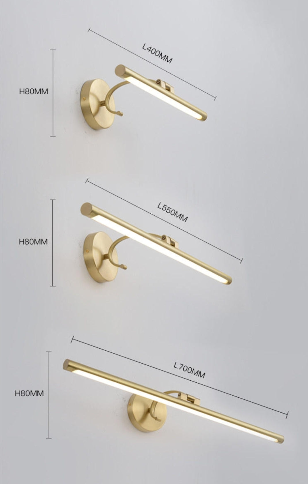 Spiegel Wandleuchte Mirror Wall Lamp Light - Reflect Lighting