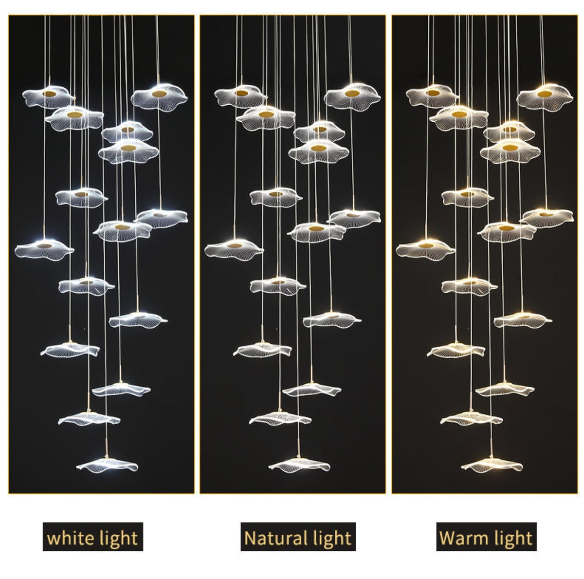 Demello Staircase Chandelier - Reflect Lighting