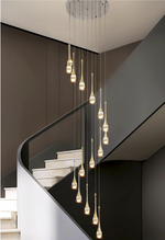 Buchholtz Eisenhauer Gold Staircase Chandelier - Reflect Lighting