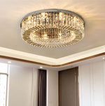 Bennie Crystal Ceiling Light- Gold/Chrome - Reflect Lighting
