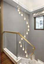 Buchholtz Eisenhauer Gold Staircase Chandelier - Reflect Lighting