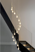 Buchholtz Eisenhauer Gold Staircase Chandelier - Reflect Lighting