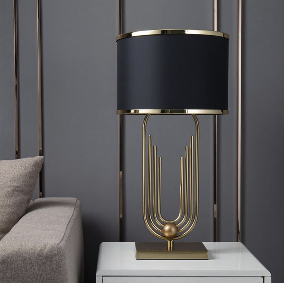 Colston Bella Vista Table Lamp - 2 Colours - Reflect Lighting