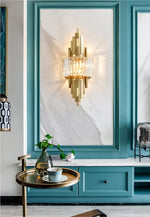 Aramis Iron Crystal Wall Lamp - Reflect Lighting