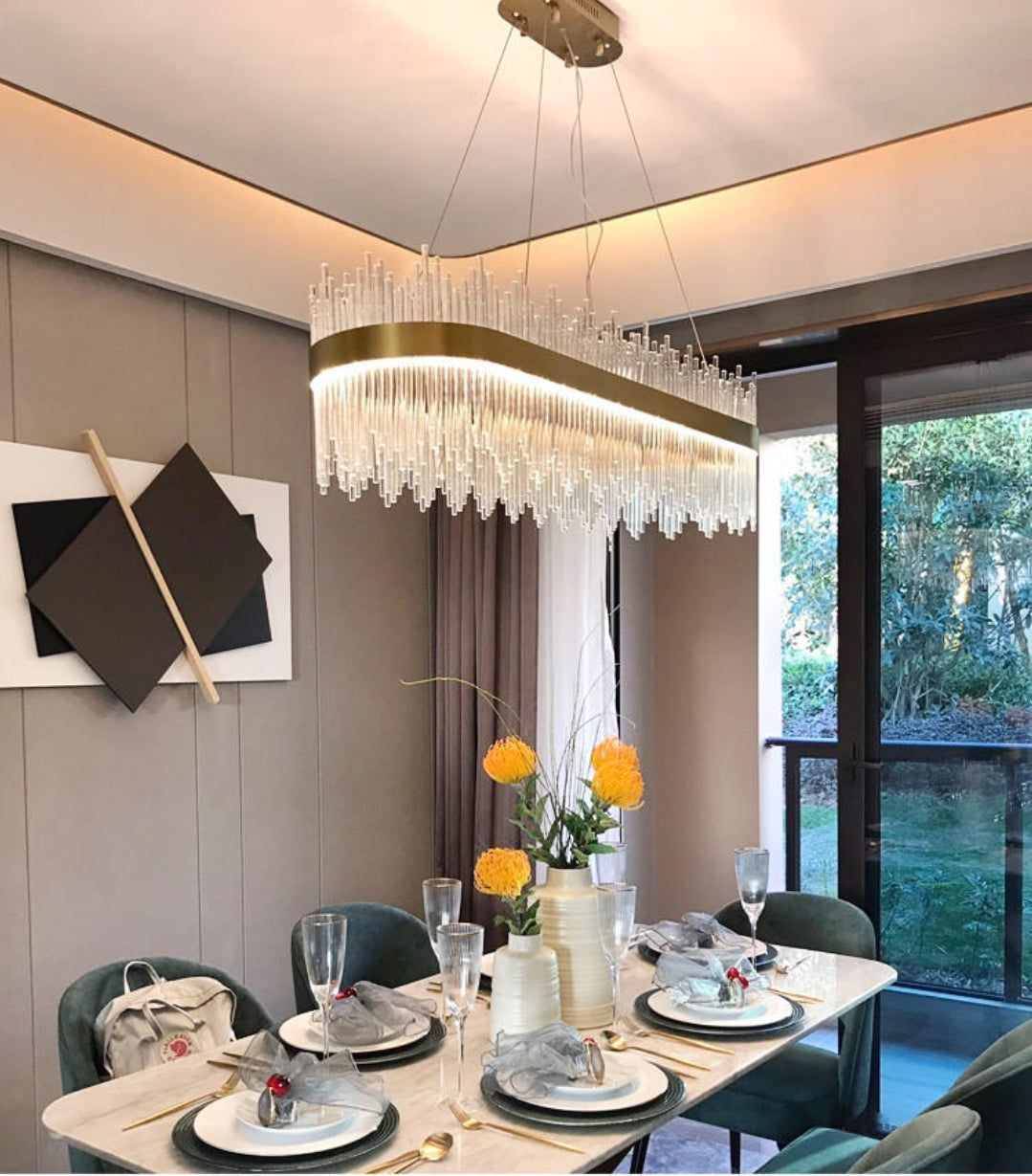 Frozen Ice Crystal Chandelier - Reflect Lighting