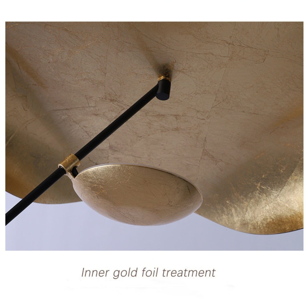 Flying Saucer Chandelier-Black/White - Reflect Lighting