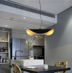 Flying Saucer Chandelier-Black/White - Reflect Lighting
