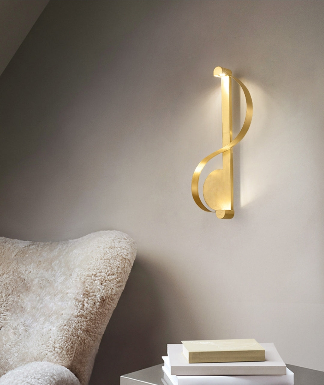 S Cone Copper Wall Lamp - Reflect Lighting