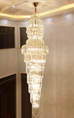 Large Italian Crystal Chandelier - Reflect Lighting