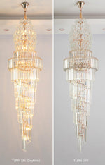 Large Italian Crystal Chandelier - Reflect Lighting