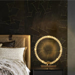 Bennie Crystal Table Lamp- Gold/Chrome - Reflect Lighting