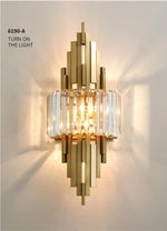 Aramis Iron Crystal Wall Lamp - Reflect Lighting