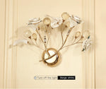 Lotus Flower Crystal Wall Lamps/-6 Colours - Reflect Lighting