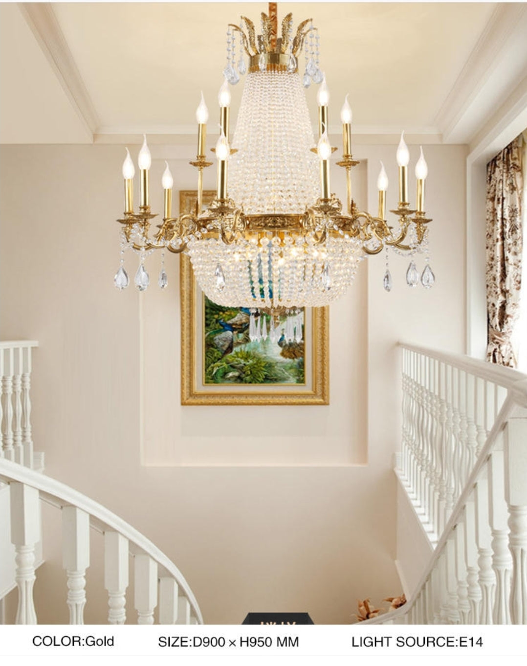 Premium Empire Chandelier - Reflect Lighting